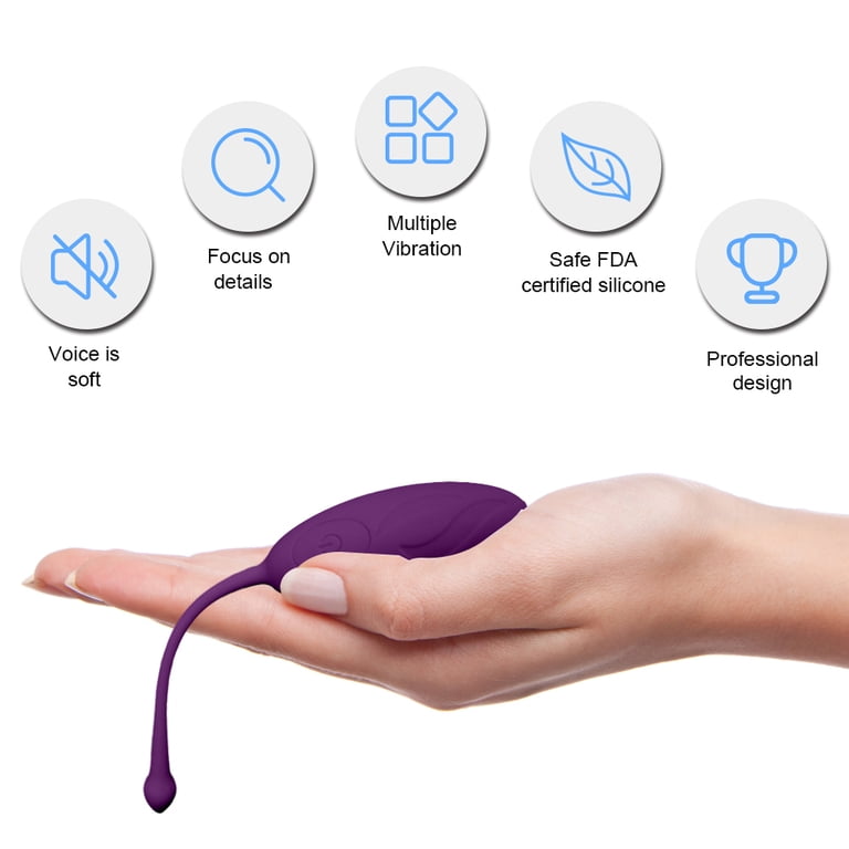 3d printable sex toy TLUDA Women Vibrating Egg Wearable Panty Vibrator with Remote  Control,Wireless G Spot Stimulator Sex Toys for Women Purple