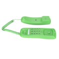 thumbnail image 2 of Kxt628 Hotel Telephone Corded Wall Desk Telephone with Silent Pause Redial Function for Office, Home, Hotel (Green), 2 of 5