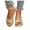 Rose Gold, variant on Women's Sparkly Wedge Slingback Sandals Peep Toe Comfortable Platform Slides With Jute Sole For Summer Beach, Black