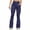 Navy, variant on Pxxlle Womens Bootcut Leggings with Pockets Stretch High Waisted Flare Yoga Pants Plain Color Butt Lift Tummy Control Legging for Workout Navy XXL