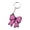 Purple, variant on Bow Shape Keychain Bottle Opener – Portable Butterfly Bow Keyring Can Tab Opener for Beer Soda Beverage， Cute Decorative Cap Lifter for Keys Bags Backpacks Home Party Camping Gift