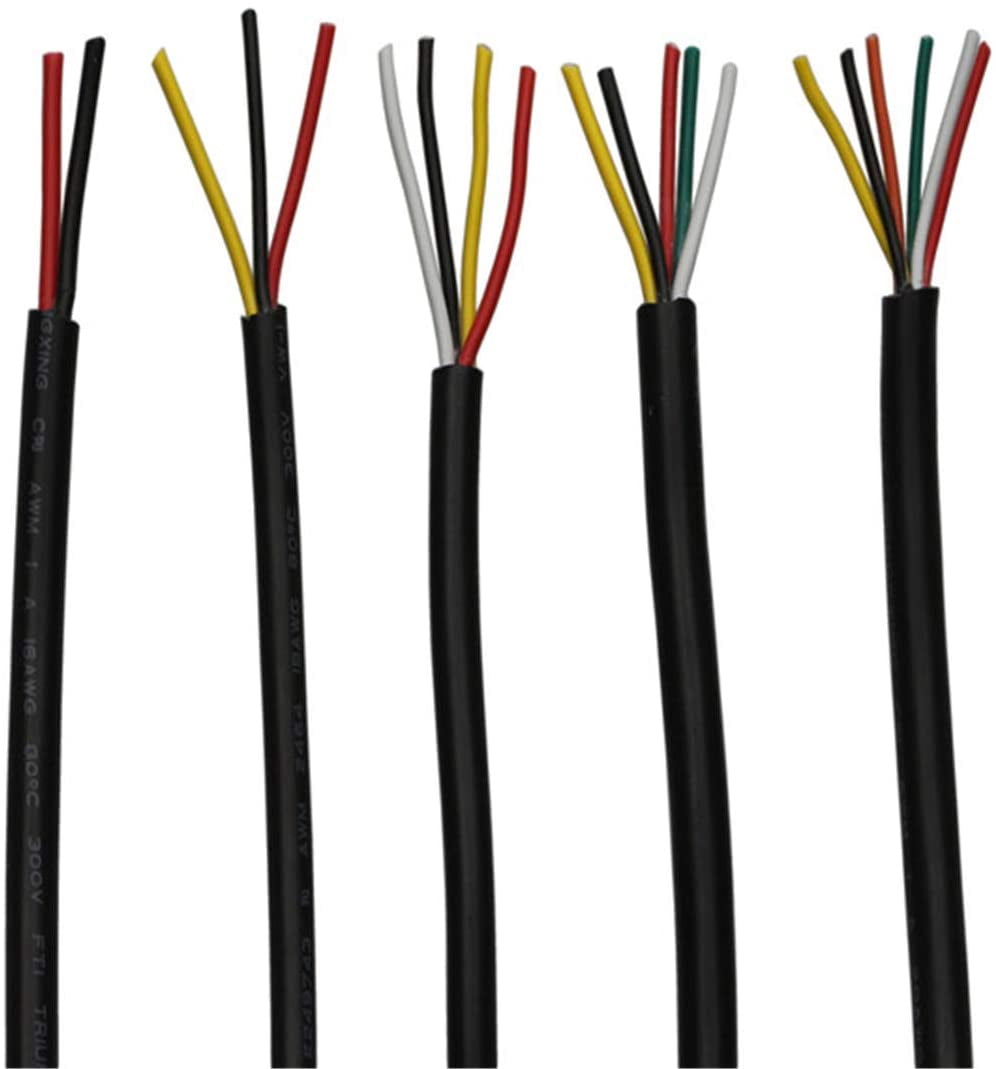 16 Gauge 5 Conductor Wire Audio Power 
