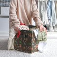 thumbnail image 6 of Faty-T Colorful Doodle Animals Fabric Foldable Storage Bins with Handles for Clothes Nursery, 6 of 6