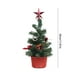 thumbnail image 3 of Árbol De Navidad De Pvc Mini árbol de Navidad en maceta de PVC de 30 cm x 30 cm x 40 cm, decoración de escritorio para fiestas navideñas (1 unidad)【B】 Rkxzt, 3 of 8