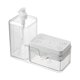 thumbnail image 2 of Dispensador de jabón y soporte para estropajo 3 en 1 (estropajo incluido) Fregadero dispensador de jabón para lavado de cocina, compacto, duradero y, 2 of 9