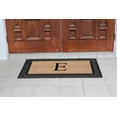 thumbnail image 6 of A1HC 30"x48" Natural Coir & Rubber Paisley Monogrammed Door Mat, Heavy-Duty, Low-Profile, Anti-Shed Outdoor Entrance Mat, 6 of 7