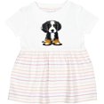 thumbnail image 3 of Inktastic Bernese Mountain Dog Girls Baby Dress, 3 of 5