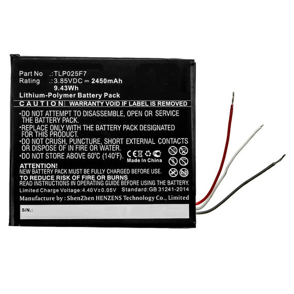 7 4v 2500mah Battery