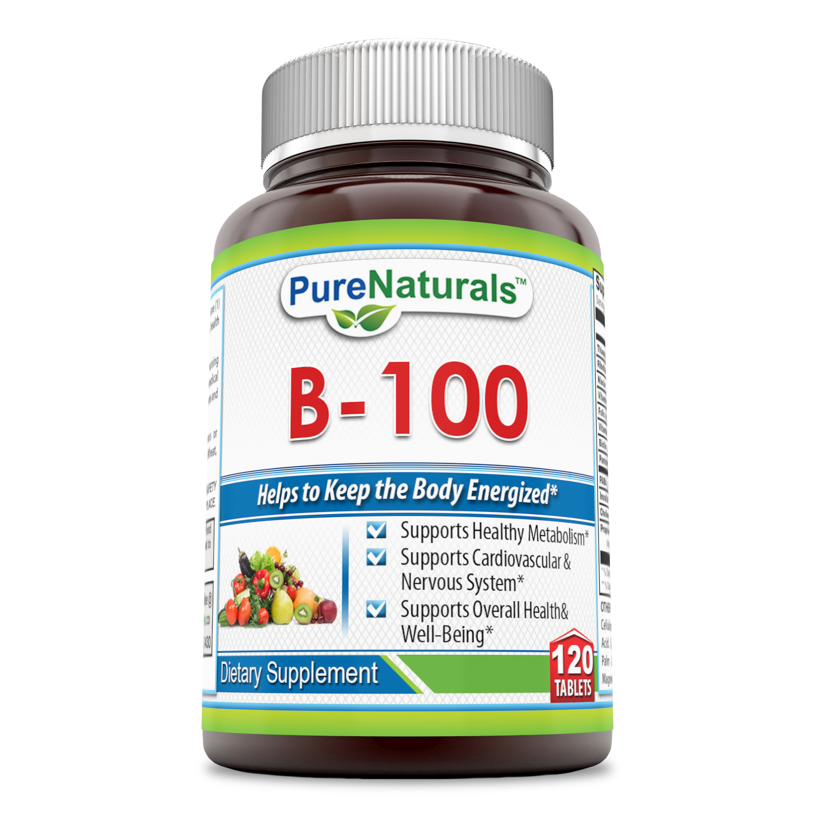 Pure Naturals B100 120 Tablets
