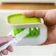 thumbnail image 5 of Limpiador de cuchillos Cepillo para lavar la cocina Palillos Cepillo para limpiar cubiertos Doble, 5 of 5