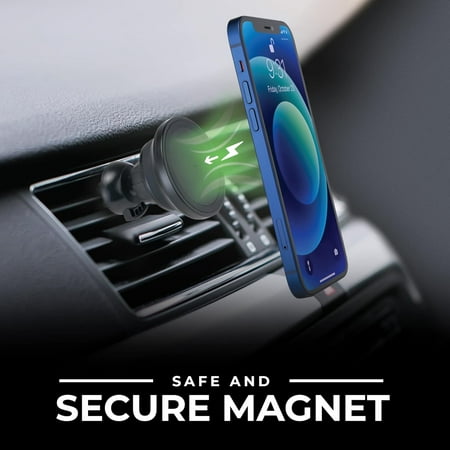 Chargeworx - Magnetic Mount for Most Cell Phones - Black