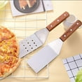 thumbnail image 4 of Pizza Shovel - 3 pcs/Set Stainless Steel Non-Slip Pizza Shovel Lifter Cutter Grill Turner Baking Spatula Cooking Tools, 4 of 8