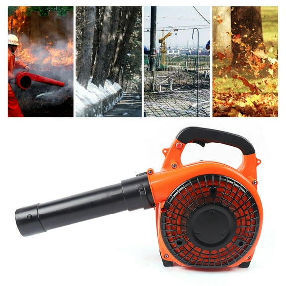 DENEST 2 Stroke Gasoline Powered Leaf Blower Handheld Cleaning Removal Machine 25.4CC