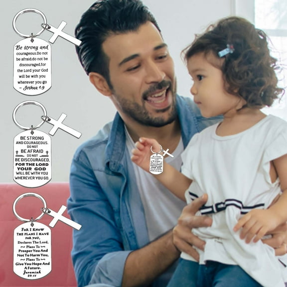 Keychain Gift under $5! Xqxayjr Encouragement Keychain for Kids, Stainless Steel Motivational Gift for Graduation and Birthday, Inspirational Message Pendant for Children's Growth