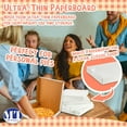 thumbnail image 5 of MT Products White Thin Pizza Boxes 10" x 10" x 1.5" Lock Corner - Pack of 10, 5 of 11