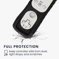 thumbnail image 5 of Étui pour Télécommande Compatible avec Nintendo Wii - Étui en Silicone Souple - Noir, 5 of 5