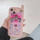 thumbnail image 2 of Funda de teléfono Retro 3D rosa para iPhone 14 Plus 13 12 11 Pro Max, bonita carcasa de TPU suave de Disney, Gato María, dibujos animados, Melody Kitty Pochacco zhangmengya LED, 2 of 2