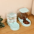 thumbnail image 5 of Pet automatic feeder cat drinking water bowl cat bowl dog bowl 3.8L large capacity combination grain storage barrel pet supplies, 5 of 9