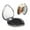 Heart Shape, variant on Kdxio Four Cats Watching Rain Pocket Mirror, 1X/2X Travel Makeup Mirror 2-Sided Folding Small Mirror Portable Double-Sided Magnifying Cosmetic Mirror for Gift-Square