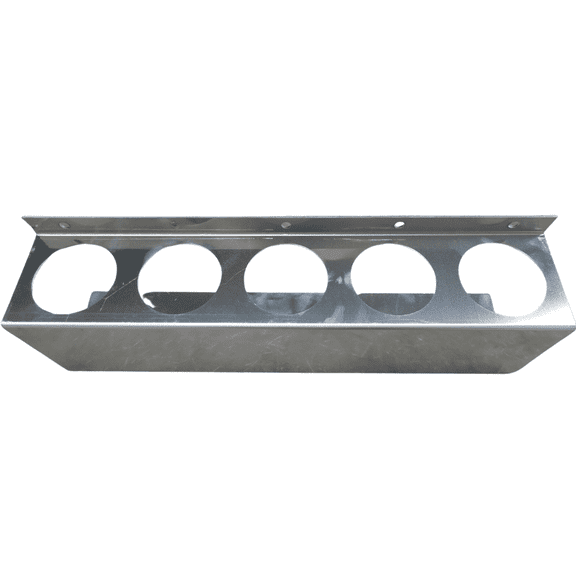 Best Metal Products 5-Bin Aluminum Wall Mount Garage Storage Organizer Rack-1100104