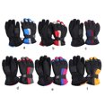 thumbnail image 3 of Jumpingount Manoplas de montar para adultos Guantes de esquí Manoplas a prueba de viento Profesional Acogedor Impermeable Accesorio deportivo Accesorios de guantes y mitones Azul rosado Jumpingount AP011081-05B, 3 of 6