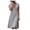 White, variant on Babysbule Summer Dresses for Women Women Printed Short Sleeve Round Neck Dress Casual Polka Dot Midi Dress