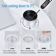 thumbnail image 3 of Cup Cooler-Coffee Warmer Desktop 2IN1, 60°C- 2°C Coffee Tea Drinks Mug Warmer Cooler Desktop Heating and Cooling Beverage Plate for Water,Milk,Beer,Cocoa, 3 of 9
