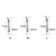 thumbnail image 5 of Conector de línea de enlace rápido de acero inoxidable de 10 piezas, aparejos de terminal giratorio de pesca S Macarena Conector Fast Tippet, 5 of 8