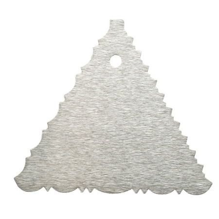 

Polygonal Sawtooth Cream Cake Scraper Stainless Steel Icing Smoother Decorating Comb Tool Type 1