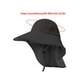 thumbnail image 4 of Wide Brim Sun Hat With Neck Flap And Mesh Sides For UV Protection Outdoor Activities, 4 of 7