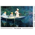 thumbnail image 2 of Claude Monet - Women Fishing Poster 17" x 11", 2 of 5