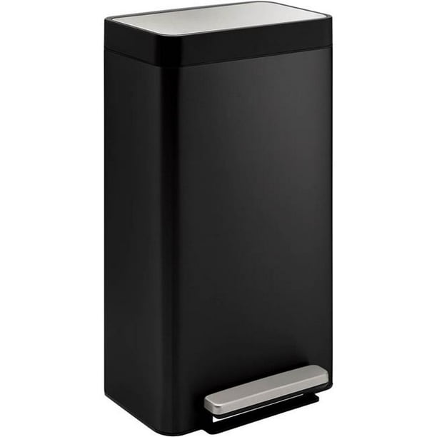 Kohler K20941BST 8 gal Loft Step Trash Can, Brushed Stainless Steel