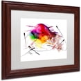 thumbnail image 2 of "Abstract 02" Canvas Art by Mako, White Matte, Wood Frame, 2 of 4