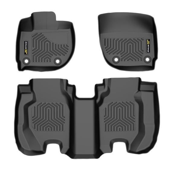 TPE Floor Mats Liners 3D Molded All-weather Fit for 2015-2020 Honda Fit