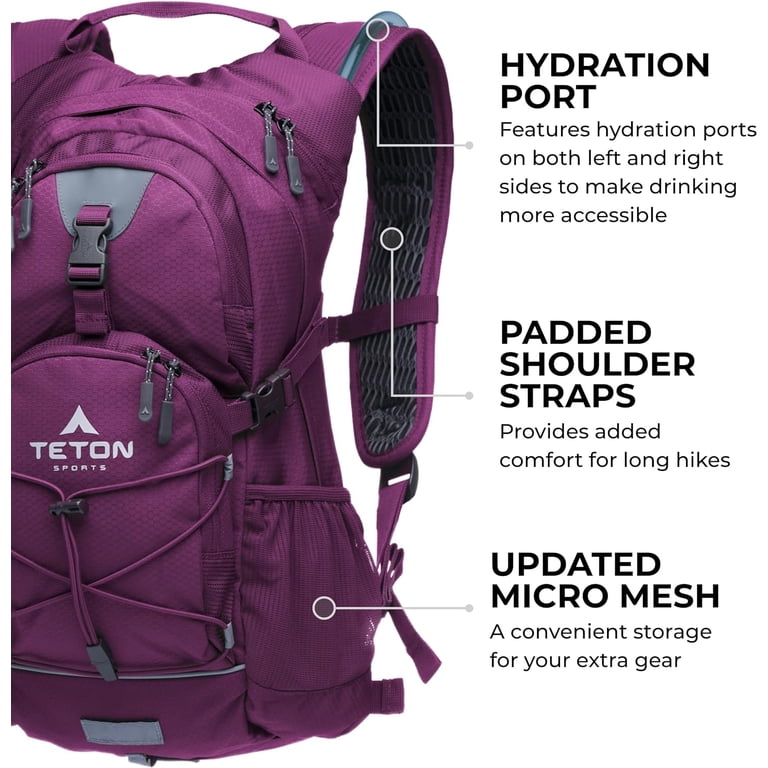 Teton Oasis 18L Hydration Pack with 2L Bladder photo 4