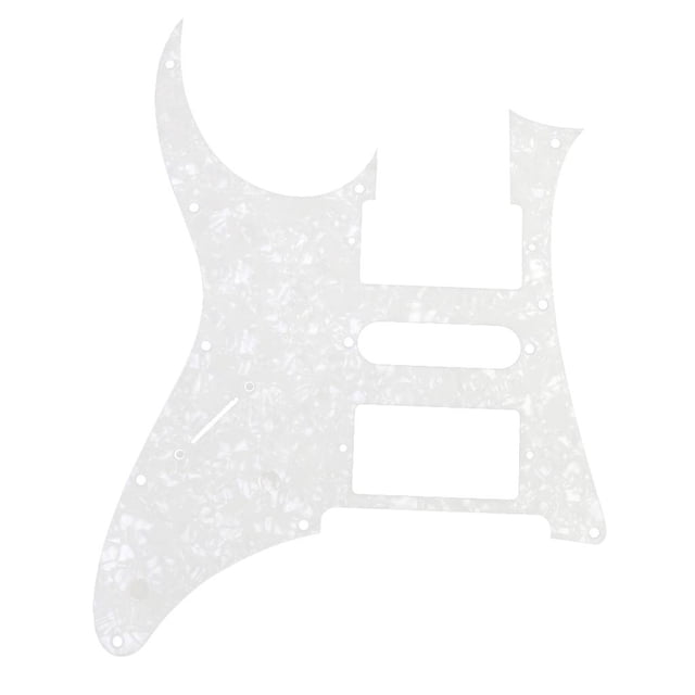 de pa Eléctricas HSH, Color Blanco shamjiam Placa de Guardia Guitarra