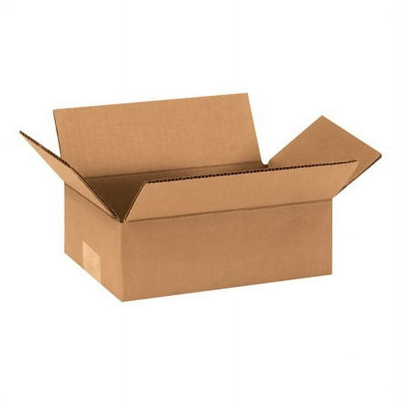10 x 6 x 3" Corrugated Boxes 25 PCS ECT-32, Kraft