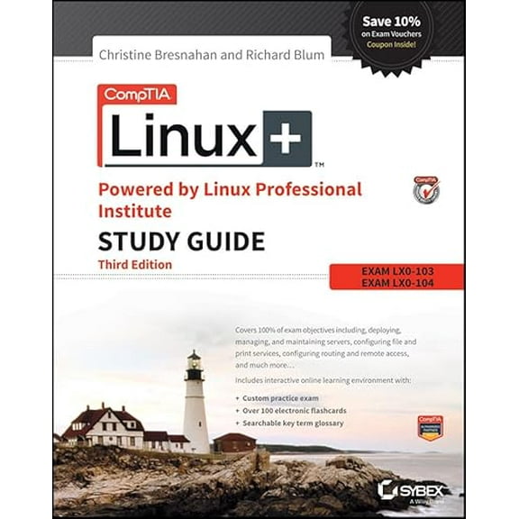Pre-Owned Comptia Linux  Powered by Linux Professional Institute Study Guide: Exam Lx0-103 and Exam Lx0-104 (Paperback) 1119021219 9781119021216