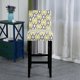 thumbnail image 2 of Funda de silla moderna con estampado universal extraíble y resistente al polvo para el hogar y la sala de estar. dorado, 2 of 8