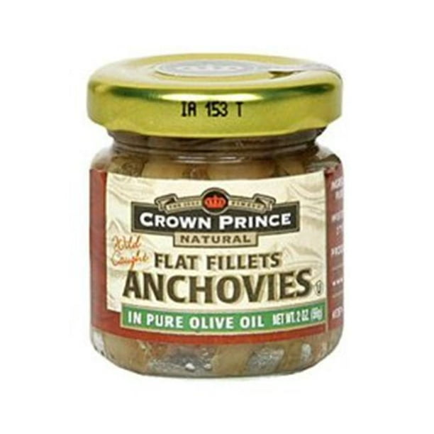 Crown Prince Flat Anchovies in Oil