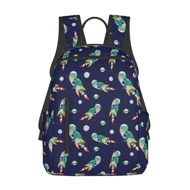 Easygdp Astronaut Dinosaur para Easygdp Yak - Mochila Casual Ligera y Resistente para Viaje y Senderismo para Hombres y Mujeres