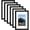 Black-8x12, variant on 8x10 Picture Frame Set Of 6 Display Pictures 5x7 With Mat Or Without For Wall Mounting Table Top Photo Frames Collage Decor