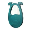 thumbnail image 4 of YILIKISS Lyre Harp Mahogany Body Harp 16 Strings W/ Tuning Wrench String Pick Set, 4 of 9
