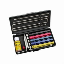 Lansky Deluxe 5-Stone System Precision Knife Sharpening Kit w/ Storage Case - LKCLX