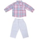 thumbnail image 3 of Traje de caballero para niño pequeño, traje de niño pequeño, ropa larga para bebé, traje de primavera y otoño, apariencia llamativa, 3 of 8