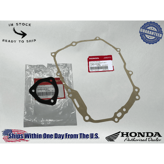 Honda OEM GROM 125 GASKET SET OIL SPINNER AND CLUTCH COVER GASKET 2014-2020
