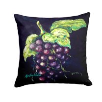 Carolines Treasures MW1362PW1414 Martins Grapes Fabric Decorative Pillow  14Hx14W multicolor
