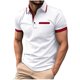 thumbnail image 2 of pstuiky camisetas camisas para hombre, Camiseta de manga corta con cuello redondo y estampado liso para hombre camisetas de hombre xxl, 2 of 6