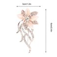 thumbnail image 4 of Broche élégante en alliage avec strass pour femme, accessoire de décoration de vêtements, 4 of 4