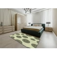 thumbnail image 5 of Ahgly Company Machine Washable Indoor Rectangle Transitional Khaki Gold Area Rugs, 8' x 10', 5 of 7